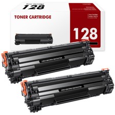 2 Pack Toner Cartridges For Canon 128 Imageclass MF4770n MF4880dw MF4890dw D530