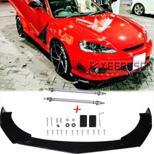 For Hyundai Tiburon Fx Gt Gs Coupe Kdm Front Bumper Lip Splitter Body Kit Parts
