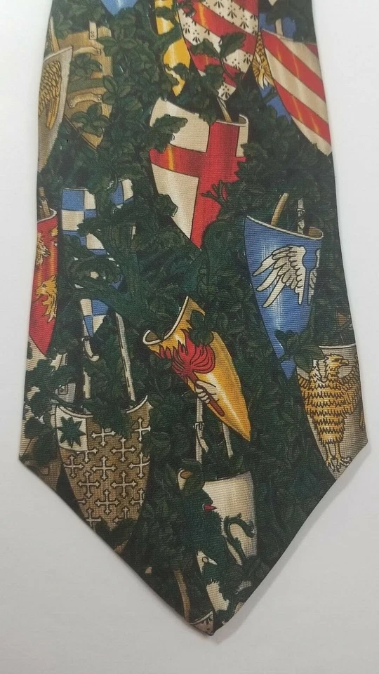 Structure 100% Italian Silk Regal Tie - Image 3 of 4