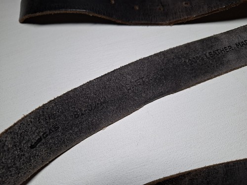 GAS Bret Belt Brown Genuine Leather Belt, Made in India. Size 90 - Picture 17 of 21