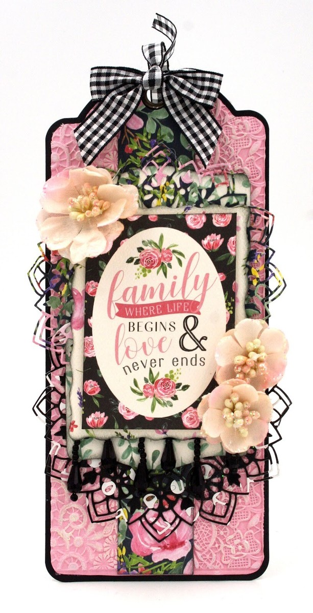 Sizzix Lace 3D Embossing folder #666511 Retail $16.99 Eileen