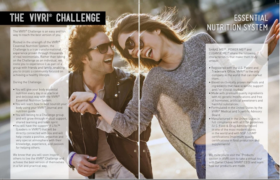 Vivri Essential Nutrition 20 Días Desafío - Fresa - Naranja Hombre. Piña o Foto 4 de 4