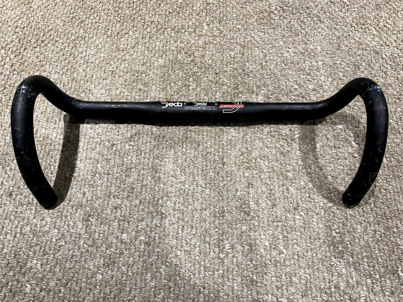 Deda Zero 100 / RHM ( 2017 ) 31 / 46 Handlebars | 46cm edge to edge | Black