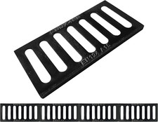Pedestrian Ductile Iron Drain Grate-16X8 In. Durable Metal Trench Drain Grates,4