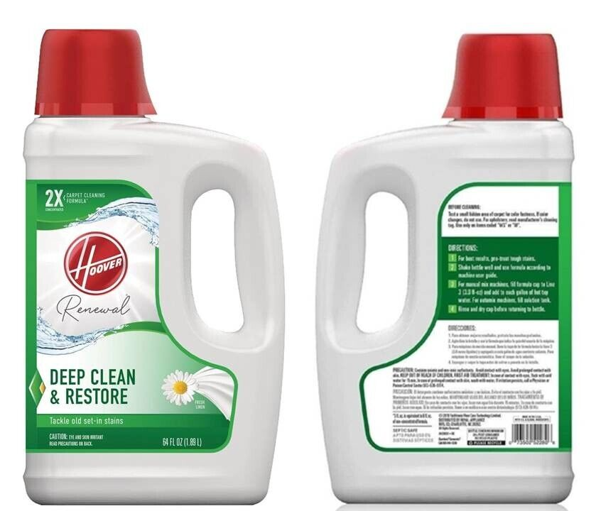 HOOVER AH31924 Renewal AH30924 Carpet Cleaning 64 oz, Fresh Linen (2