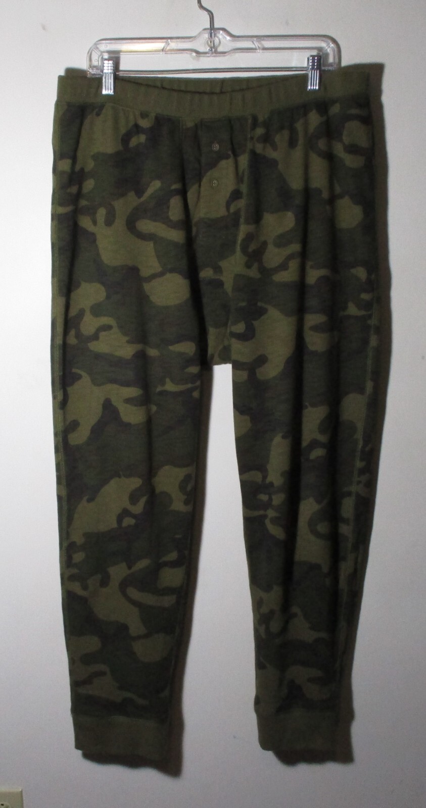 Men's GAP Green Camouflage Thermal Under Layer Pants … Gem