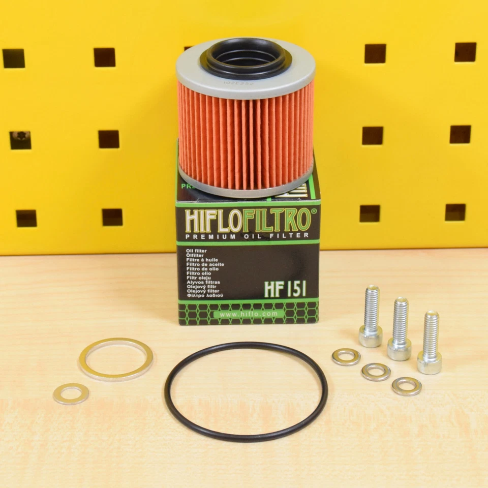 Kit Filtre À Huile Hiflo HF151 Pour BMW F/G 650 GS CS (Set D’Étanchéité) - Photo 1/1