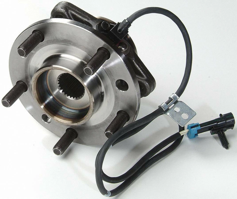 适用于 1997 - 2004 年雪佛兰 S10 4WD 4 轮 ABS 轮轴承和轮毂组件前 — 第 4/4 张图片