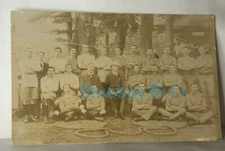 WW1 British & French Troops Tug of War team Group Photo 5.5 x 3.25 inches 