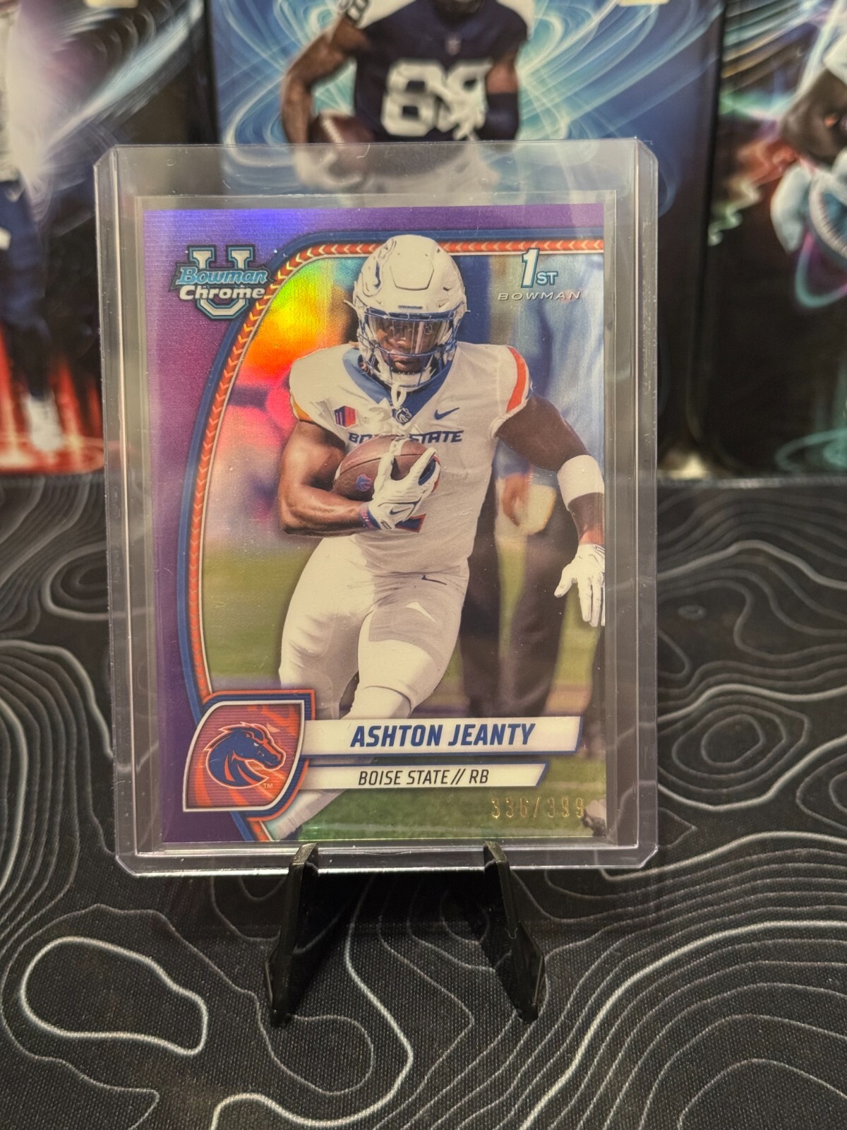 2024 Bowman U Chrome Ashton Jeanty Purple Refractor 1st Bowman /399
