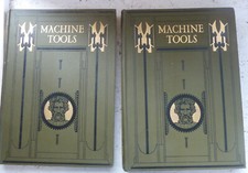 Vintage Book Set 1911 Machine Tools Engineering Workshops French Folding Models