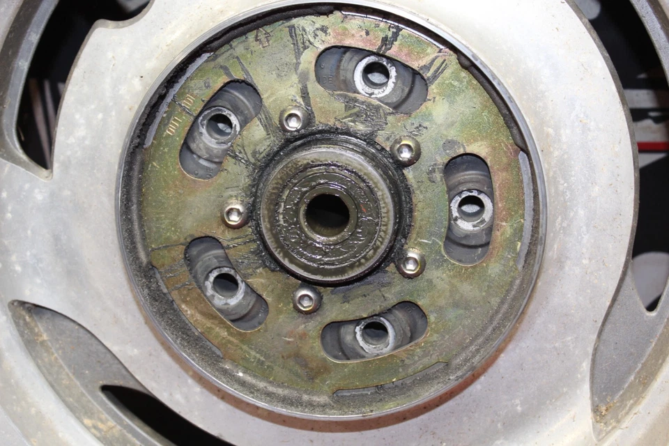 2005 HONDA VT 1100 SHADOW SABRE Rear Wheel Assembly - Image 3 of 4