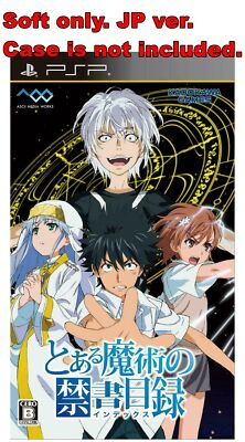 Jeu PSP Toaru Majutsu No Kinsho Mokuroku - Version Japonaise, Région Libre - État Très Bon, Quelques Rayures