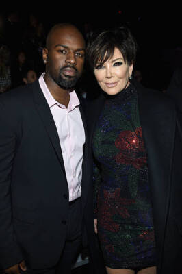 Corey Gamble Kris Jenner at the 2015 Victoria's Secret Fashion Sho - Old Photo