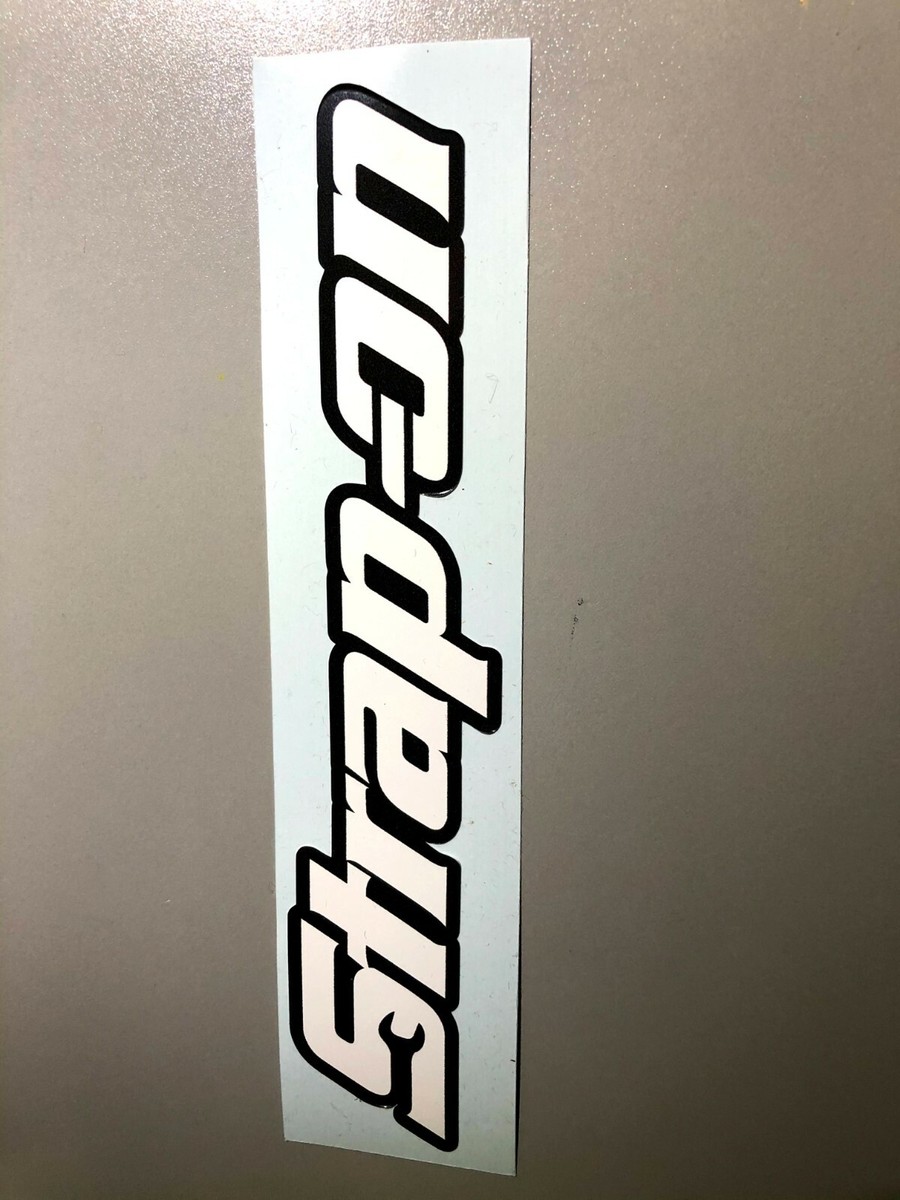 2-Pack Strap-On Decals - 7x1.5" Toolbox/Bumper Stickers, Vinyl, Glossy Finish