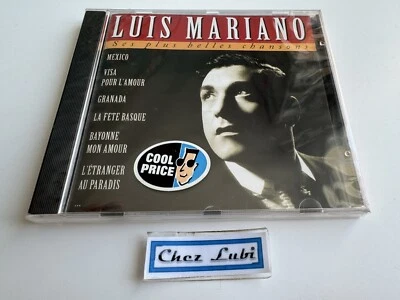 Luis Mariano - Ses Plus Belles Chansons - CD Album - 1994 - Neuf Sous Blister - Photo 1/2