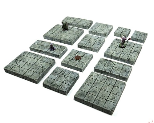 Printable One Inch Dungeon Grid