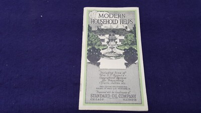 Modern Household Helps by Standard Oil Company Chicago Illinois FiNol Polarine