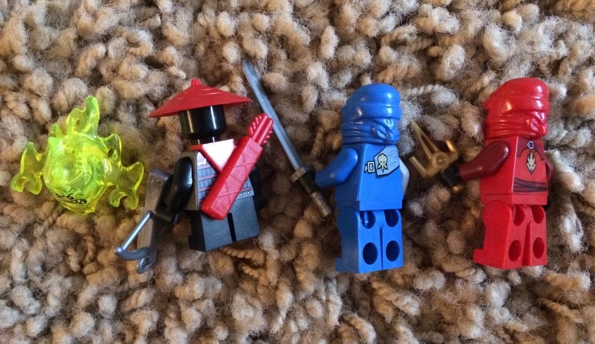 Lego Ninjago Lot Jay ZX Kai ZX Ghost Stone Scout Minifigure LOT