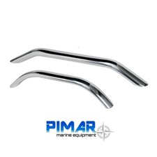 MANIGLIA CORRIMANO TIENTIBENE IN ACCIAO INOX 316 LUCIDATO BARCA SCAFO NAUTICA  