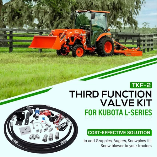 THIRD FUNCTION VALVE KIT FOR KUBOTA L2501, L3200, L3301, L3901 TRACTORS - Picture 2 of 14