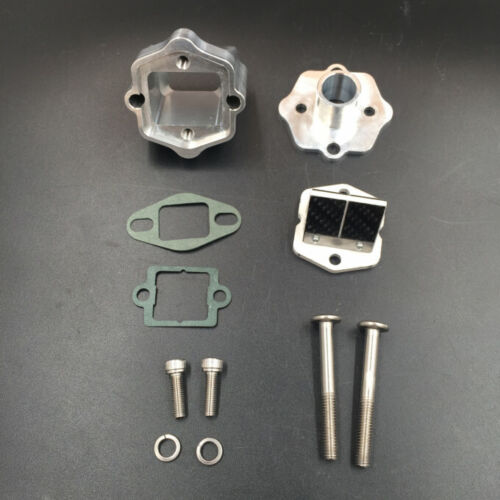 OZ Reed Valve Kit 19mm - 2 Tiempos Gas Motor Kit 66cc/80cc Gas Motorizado Bicicleta - Imagen 2 de 6