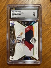 2021 PANINI LIMITED DAVIS MILLS UNLIMITED POTENTIAL RELICS 24/35  GOLD    CSG 9