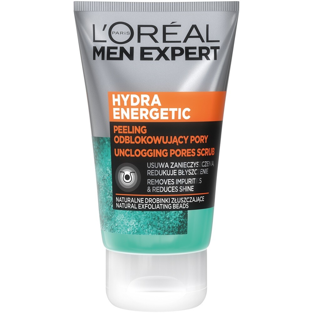 3600523717507 Пилинг для мужчин LOREAL Men Expert Hydra Energy Peeling odblokowujcy pory 100м 3390₽