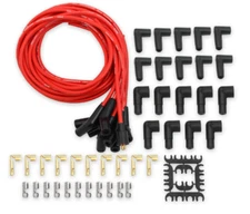 Mallory PSW 135° Universal V8 Wire Set 8mm Wire Set Red-Black 947