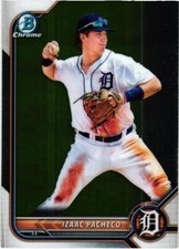 2022 Bowman #BCP-106 Izaac Pacheco Chrome Prospects