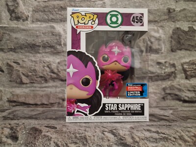 Funko Pop DC Heros Star Sapphire 456 2022 New York Comic Con Exclusive Pop!  