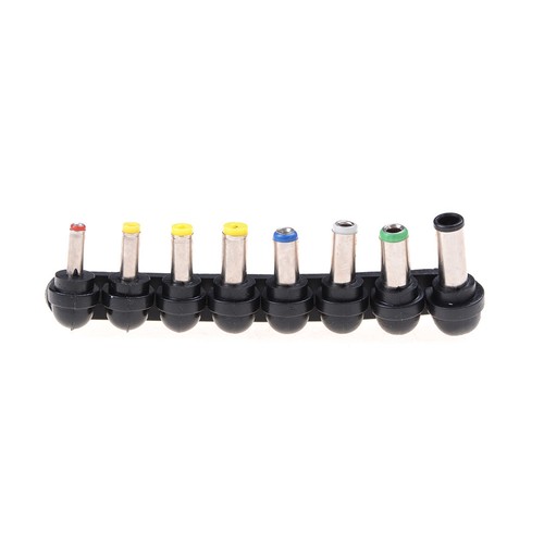 8pcs/Set For PC Notebook Laptop Universal Power Adapter Plug Charger Connec_io - Photo 2/6