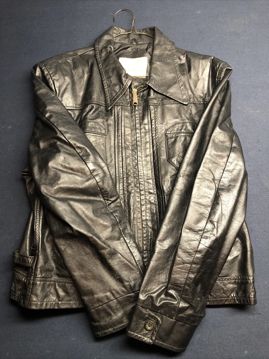 Greaser leather shop jacket