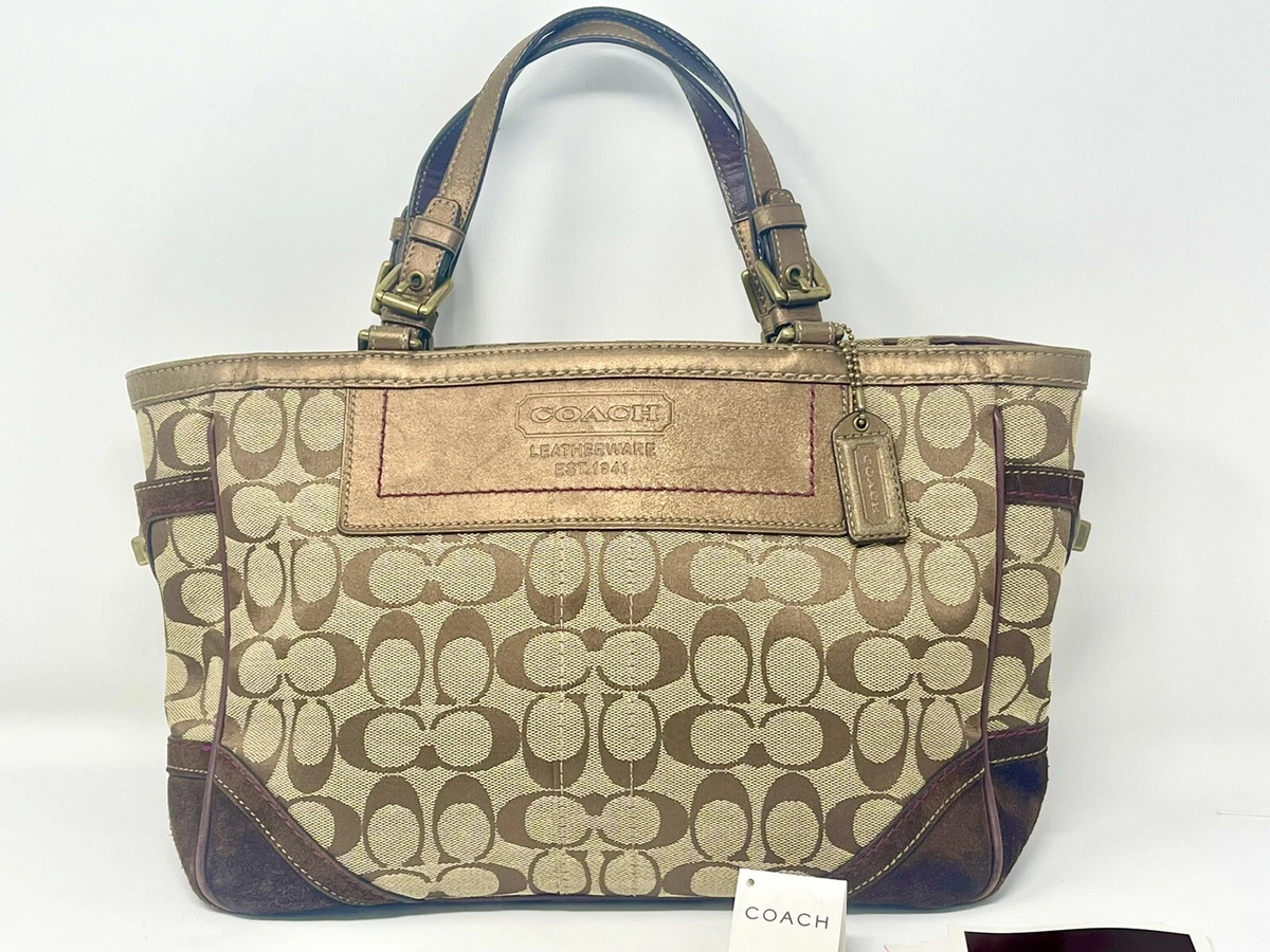 Authentic Vintage Coach Leatherware Est. 1941 NFO5M 8K49 Brown Tan