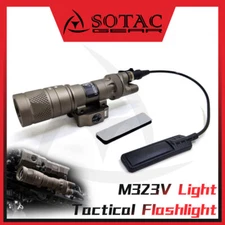 M323V Tactical Light Multi-function Constant &Strobe Hunting Light with QD Mount