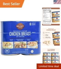 Versatile 12.5 oz Canned Chicken Breast - , Gluten-Free & Easy Open Lid
