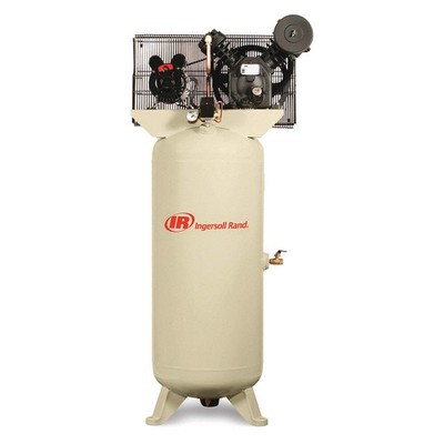 INGERSOLL RAND 2340L5-V-230/1 Electric Air Compressor, 5 hp, 2 Stage 4L977