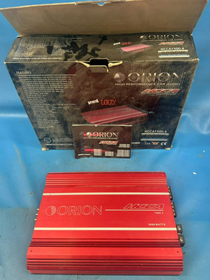 Orion HCCA1500.4 - 1500W RMS 4-CHANNEL AMPLIFIER AMP USED