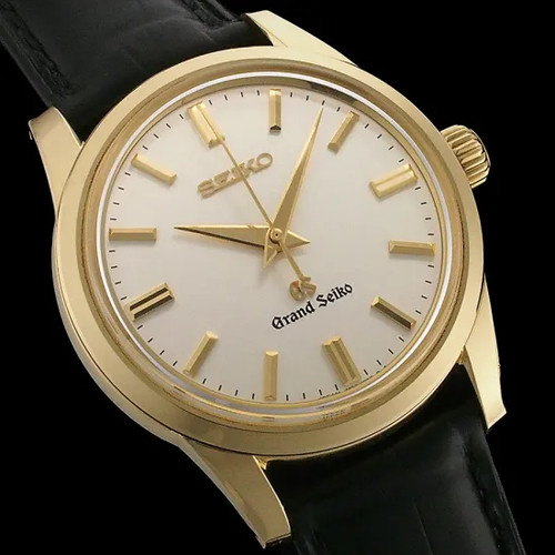 SEIKO Grand Seiko SBGW008 37mm 18KYG Hand-Wind #SU044