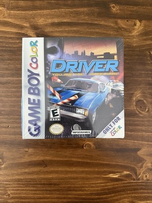 Driver (Nintendo Game Boy Color, 1998) CIB Sealed New Old Stock NOS