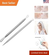 2-Piece Blackhead Remover  Pimple Extractor Kit for Safe Acne Treatment