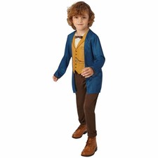 Newt Scamander Fantastic Beasts Harry Potter Book Week Child Boys Costume 6-8