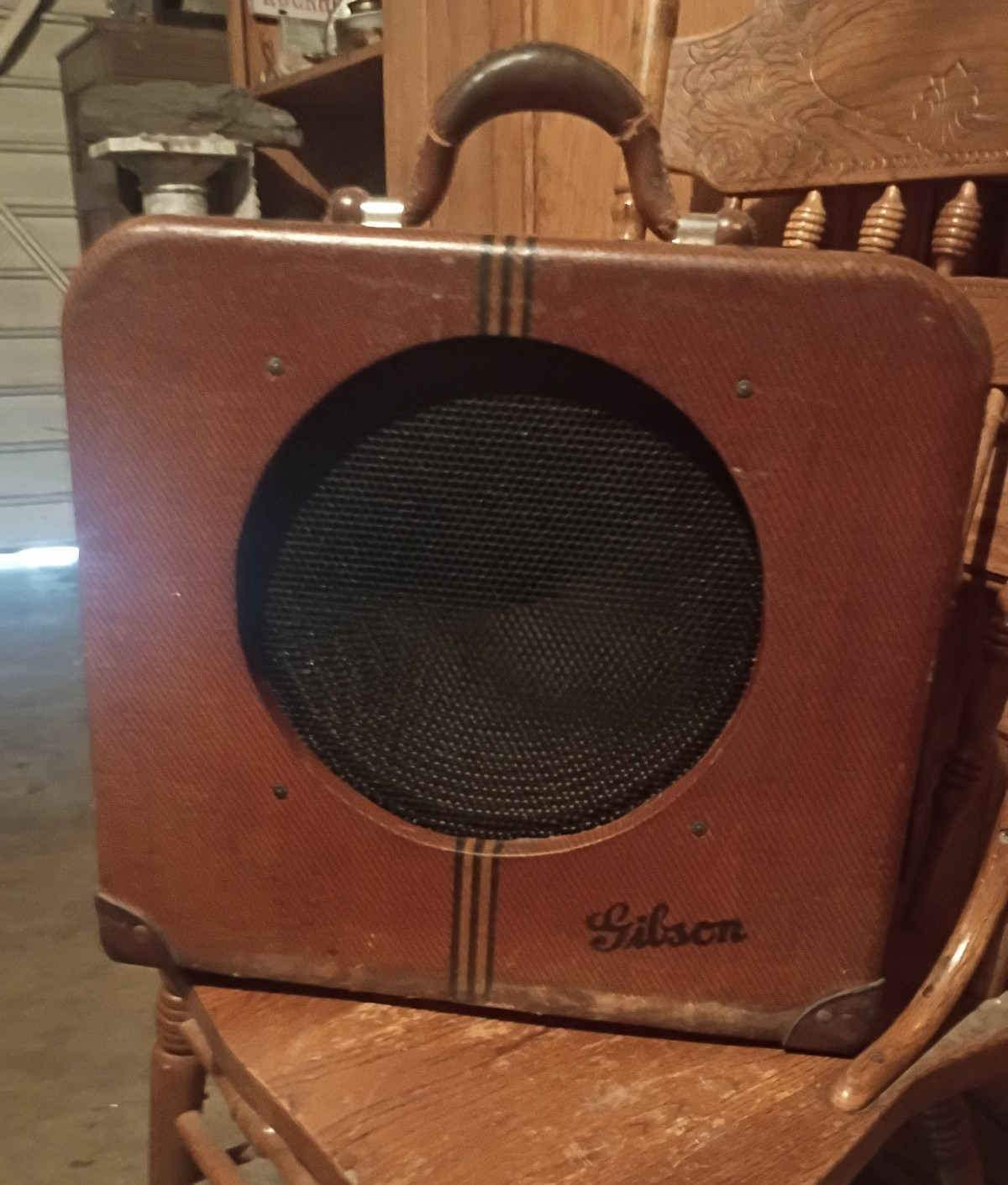 Gibson EH-150 Tube Guitar Amplifier Model 5458 Vintage Kalamazoo Michigan