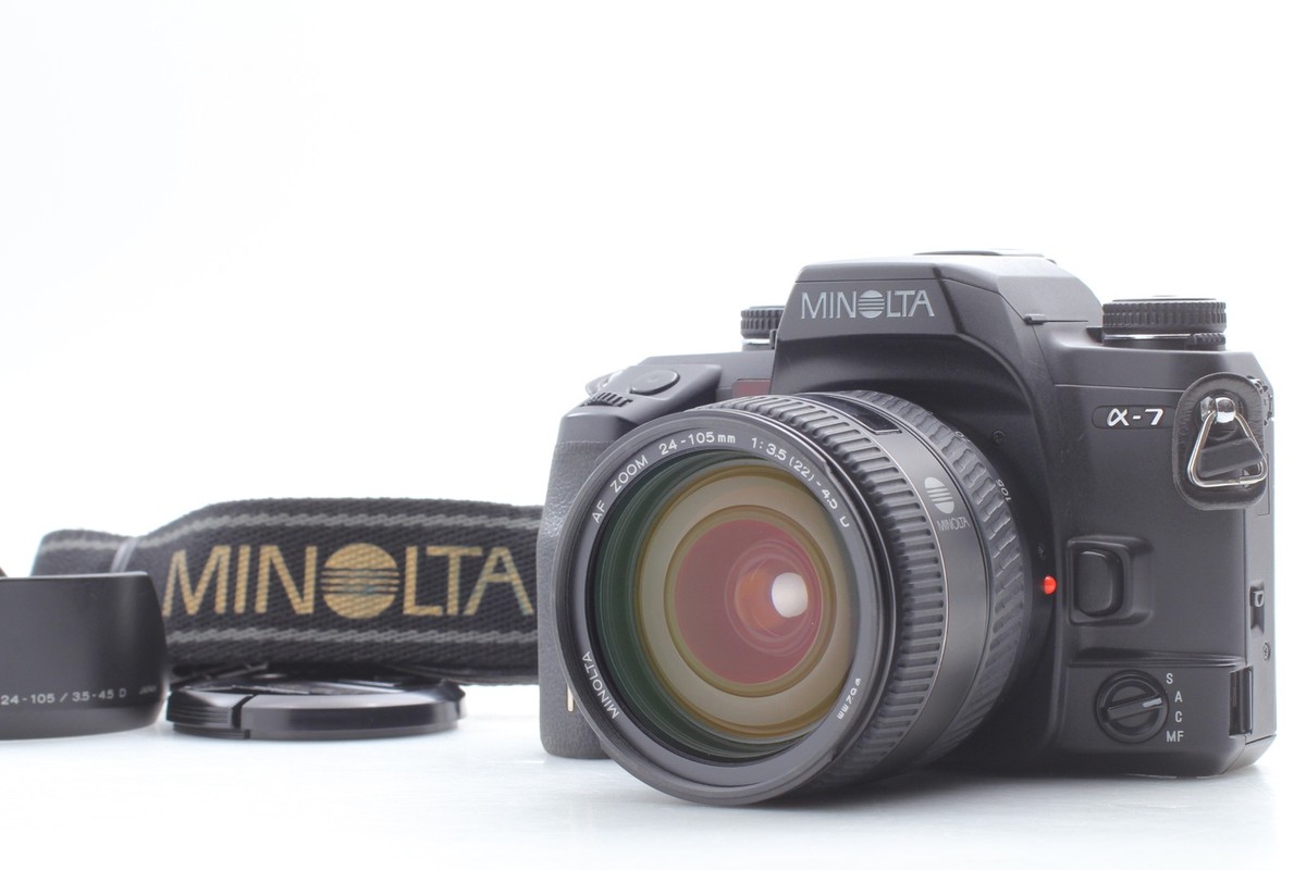 Near MINT ] Minolta α7 Maxxum Dynax Alpha 7 a7 24-105mm f3.5-4.5 D