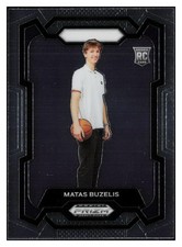 Matas Buzelis 2024 Panini Prizm Draft Picks #67 NBA G League Ignite Rookie RC
