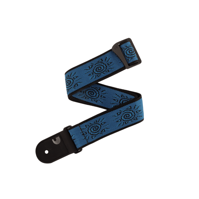 Guitar Strap D'Addario Vintage Planet Waves, Suns Blue