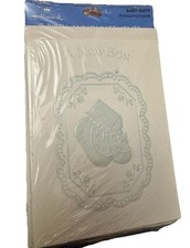 Hallmark Vintage Birth Announcement Cards Baby Boy Son 8 Envelops sealed 4x5  