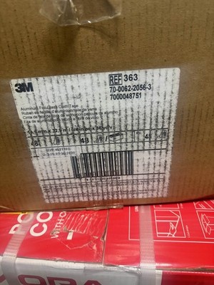  BULK 3M 363 Silver Aluminum Tape - 3/4 in Width x 36 yd- 7.3 mil - 48 COUNT
