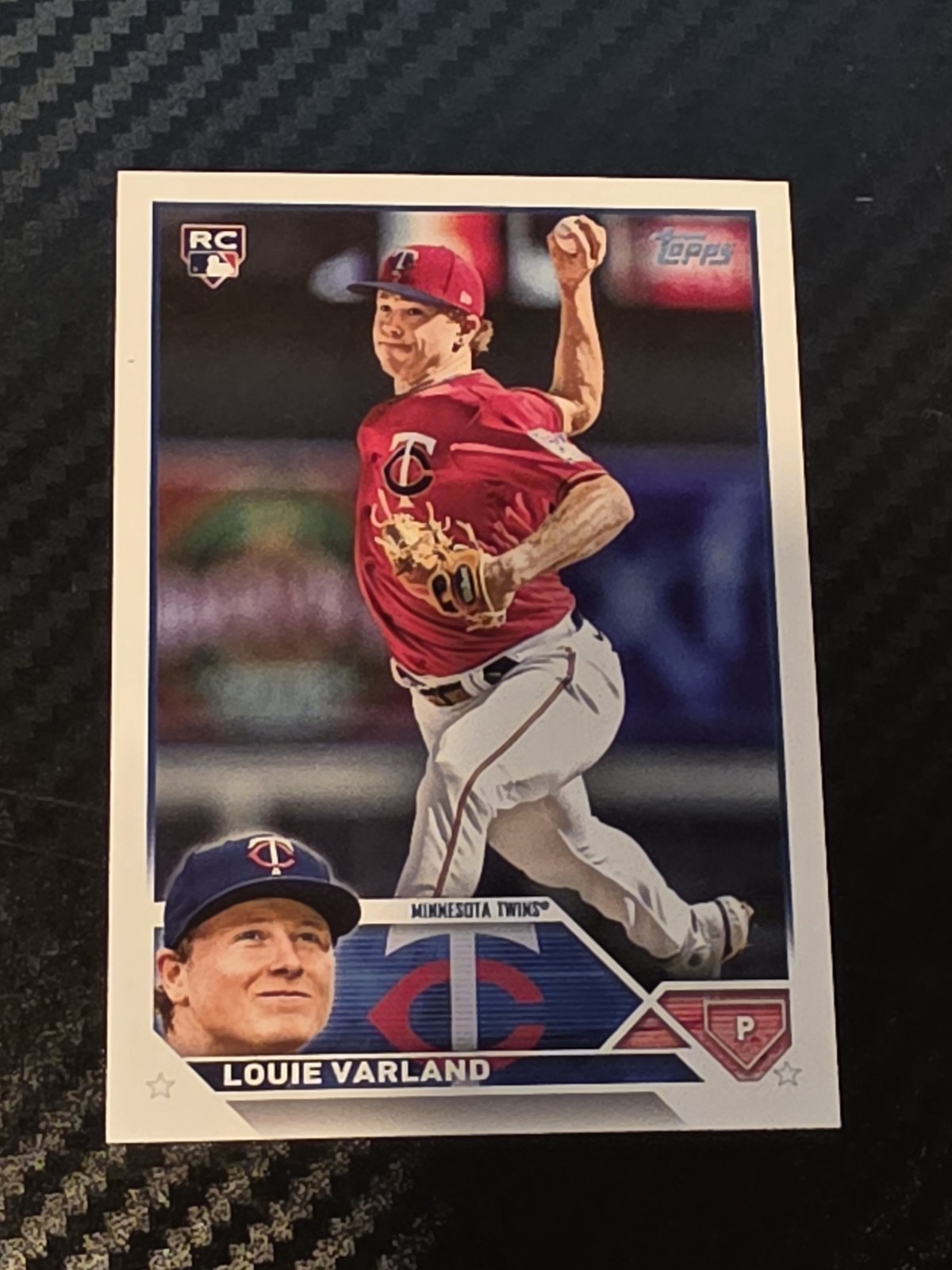2023 Topps Series 2 - Louie Varland #441 (RC) Minnesota Twins Rookie