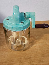 Handrührgerät / Rührglas alt / Glas / Dachbodenfund